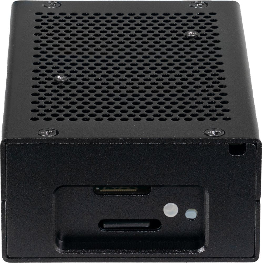 Carcasa Joy-It De Aluminio Para Raspberry Pi 5 Negra Rb-Alucasep5-01b
