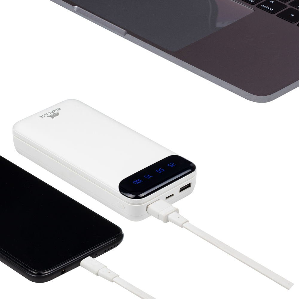 Powerbank Rivacase Va2280 20000mah Usb Tipo A Usb Tipo C
