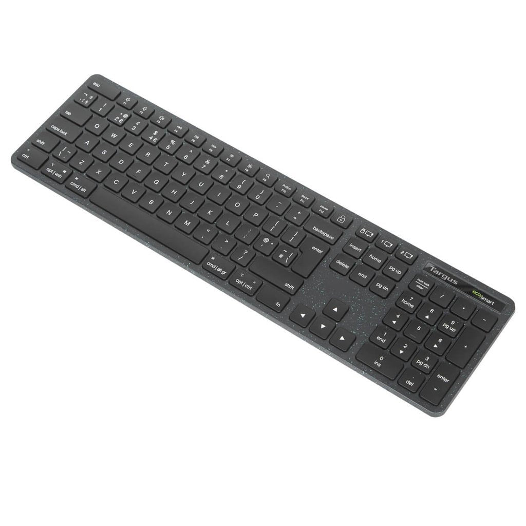 Targus Ecosmart Teclado Full Size Antimicrobiano Inalámbrico Bluetooth 5.0 2.4 Ghz Qwerty Reino Unido Negro
