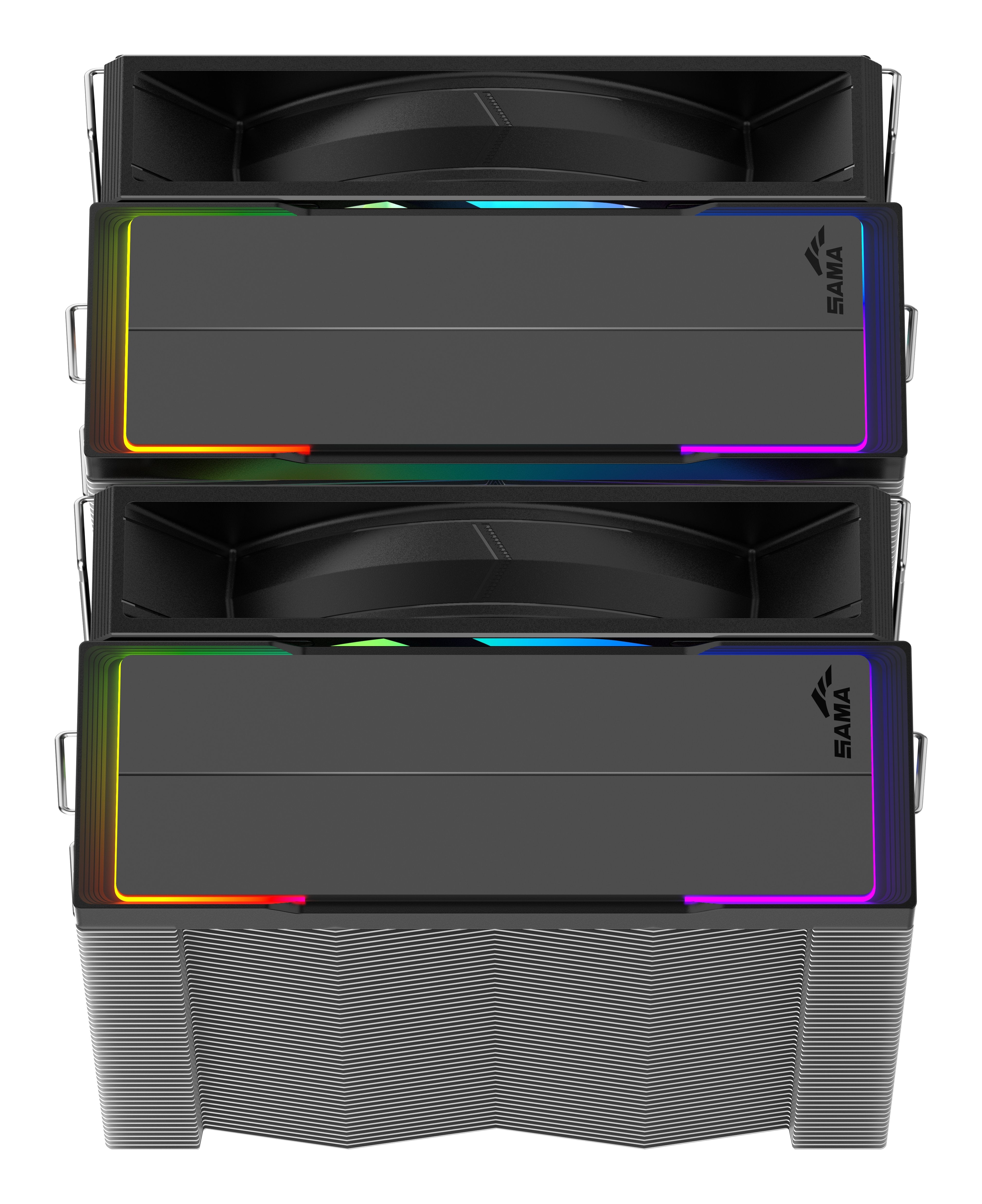 Sama A60l Cpu Lã¼fter Black Argb 120mm Retail