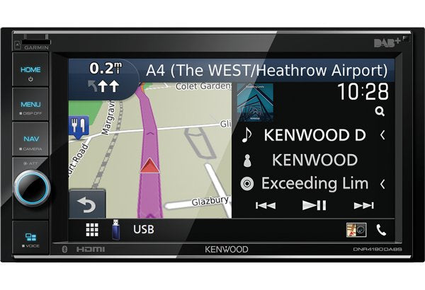 Kenwood Dnr4190dabs Usb/Bt/Iphone 6,2'' Disp. 2-Din