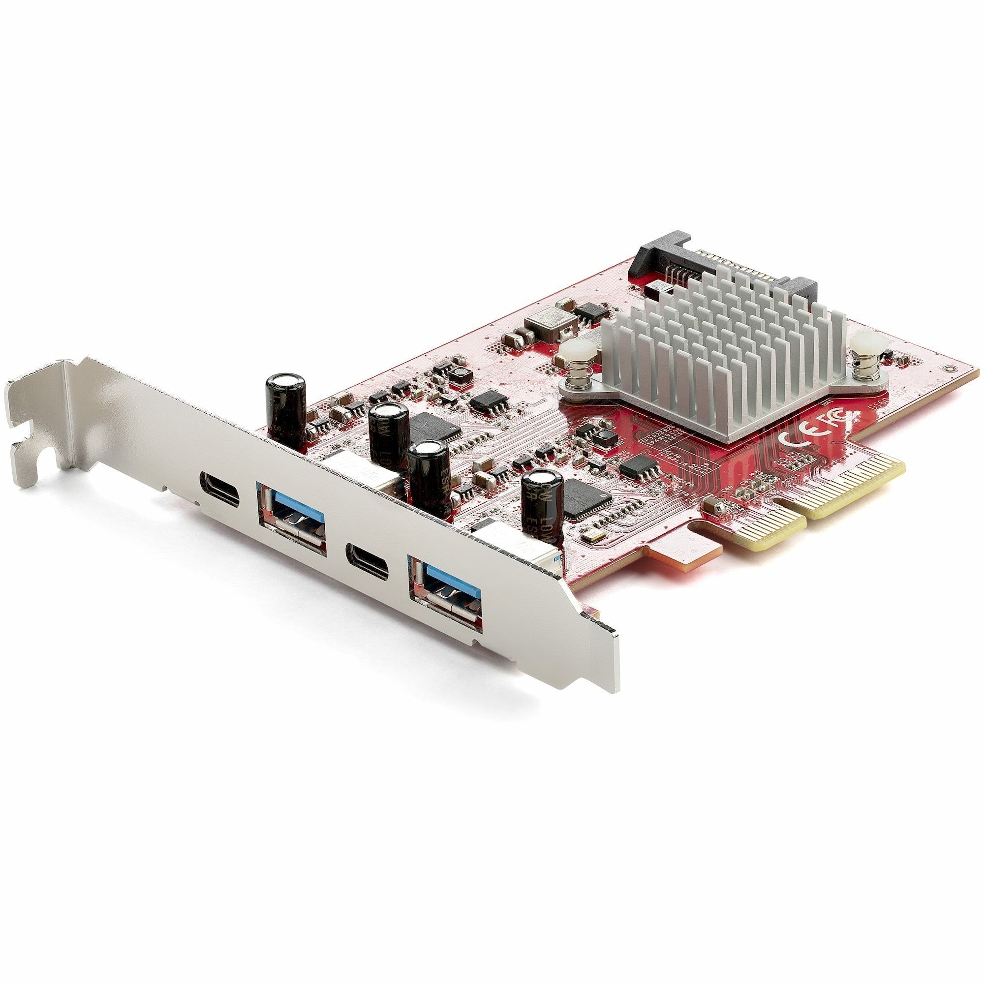 Startech Tarjeta Pcie 4 Puertos Usb 3.1 Usbc Usba