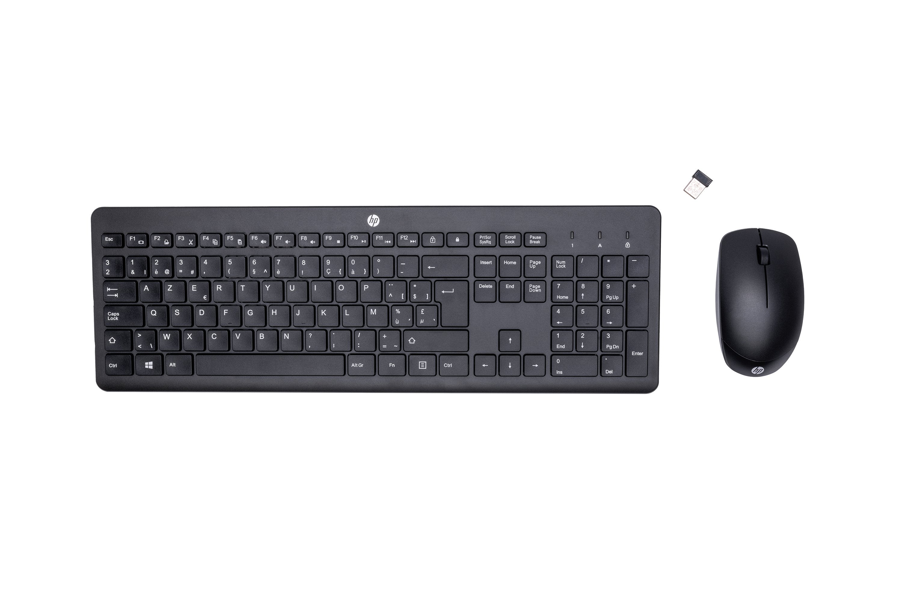 Hpinc Hp 230 Wireless Desktop Set Black Belgian Azerty