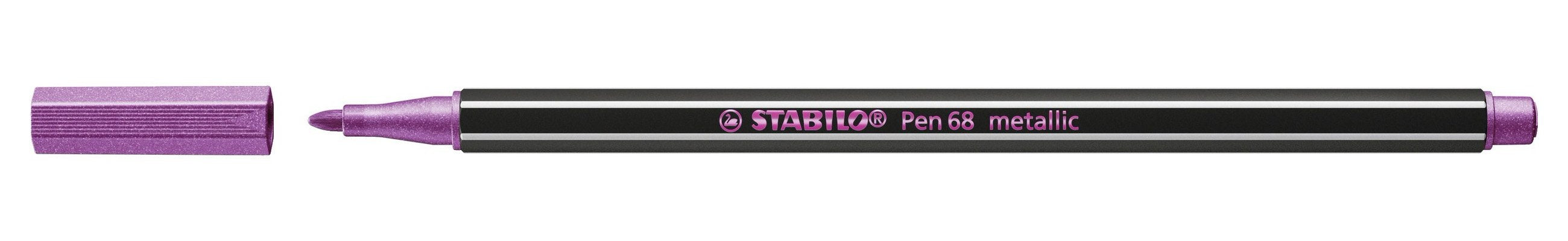 EAN 4006381530248 - STABILO Pen 68 metallic rotulador Medio Metallic pink 1 pieza(s) imagen 1