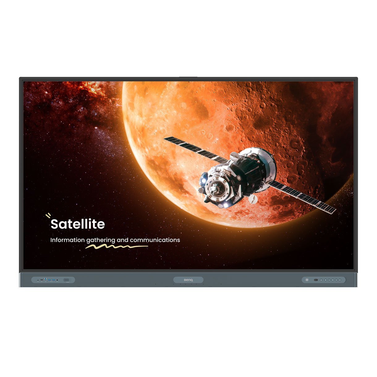 Benq Rp6504 Pizarra Blanca Interactiva 165,1 Cm (65") 3840 X 2160 Pixeles Pantalla Táctil Negro