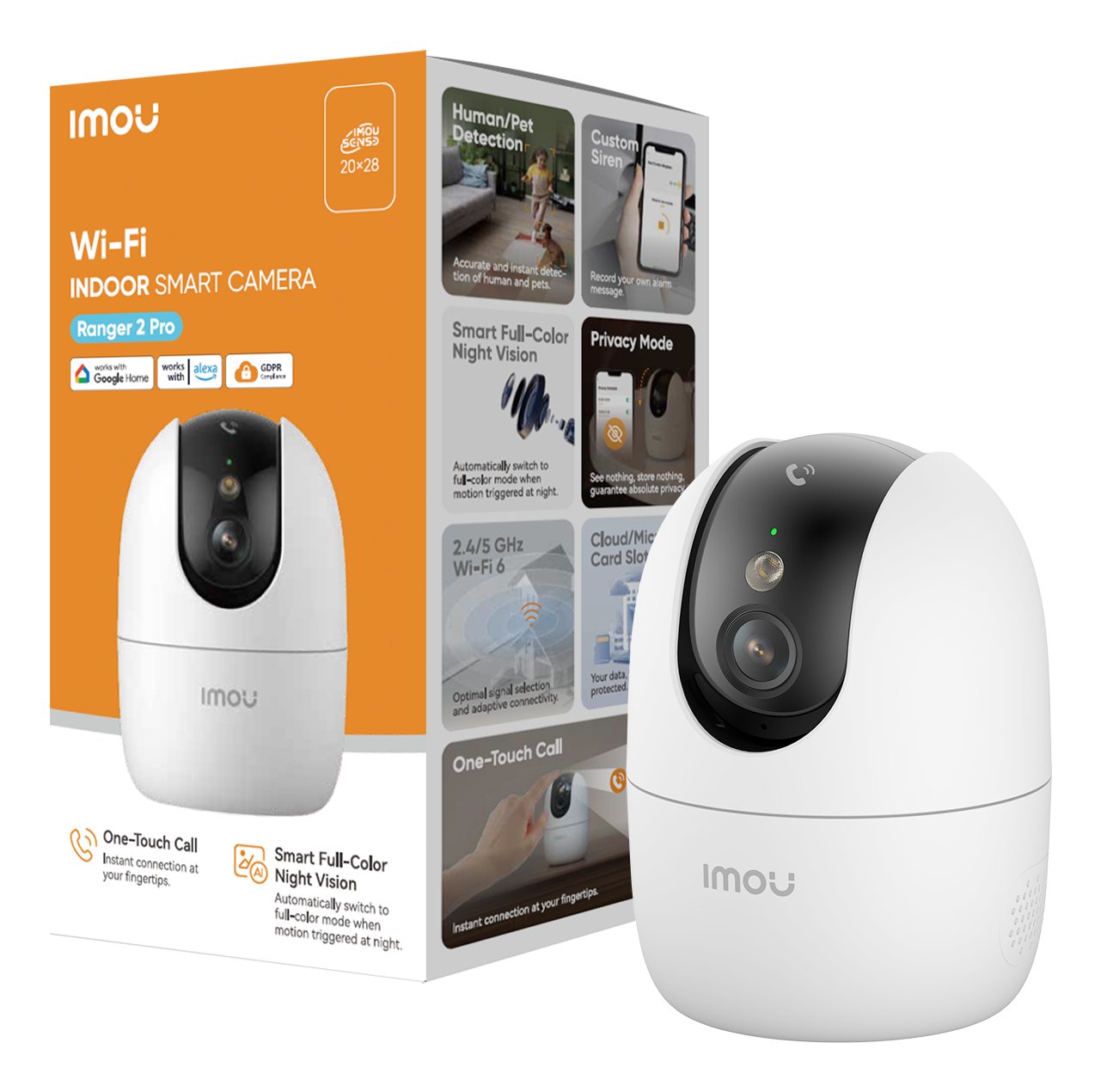 Wrl Camera 5mp Ranger 2 Pro/Ipc-S2ep-8x0s Imou