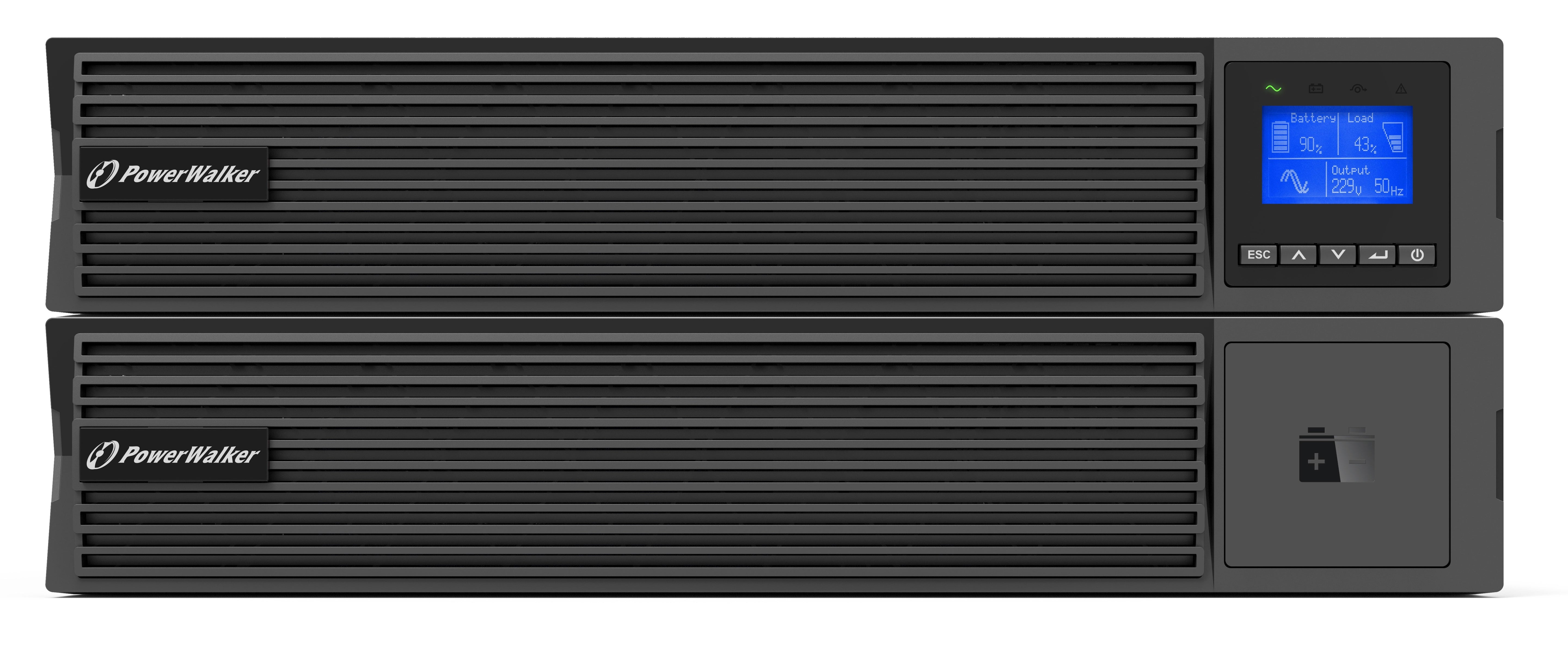 EAN 4260074982909 - PowerWalker VFI 3000 ICR IoT sistema de alimentación ininterrumpida (UPS) Doble conversión (en línea) 3 k imagen 5