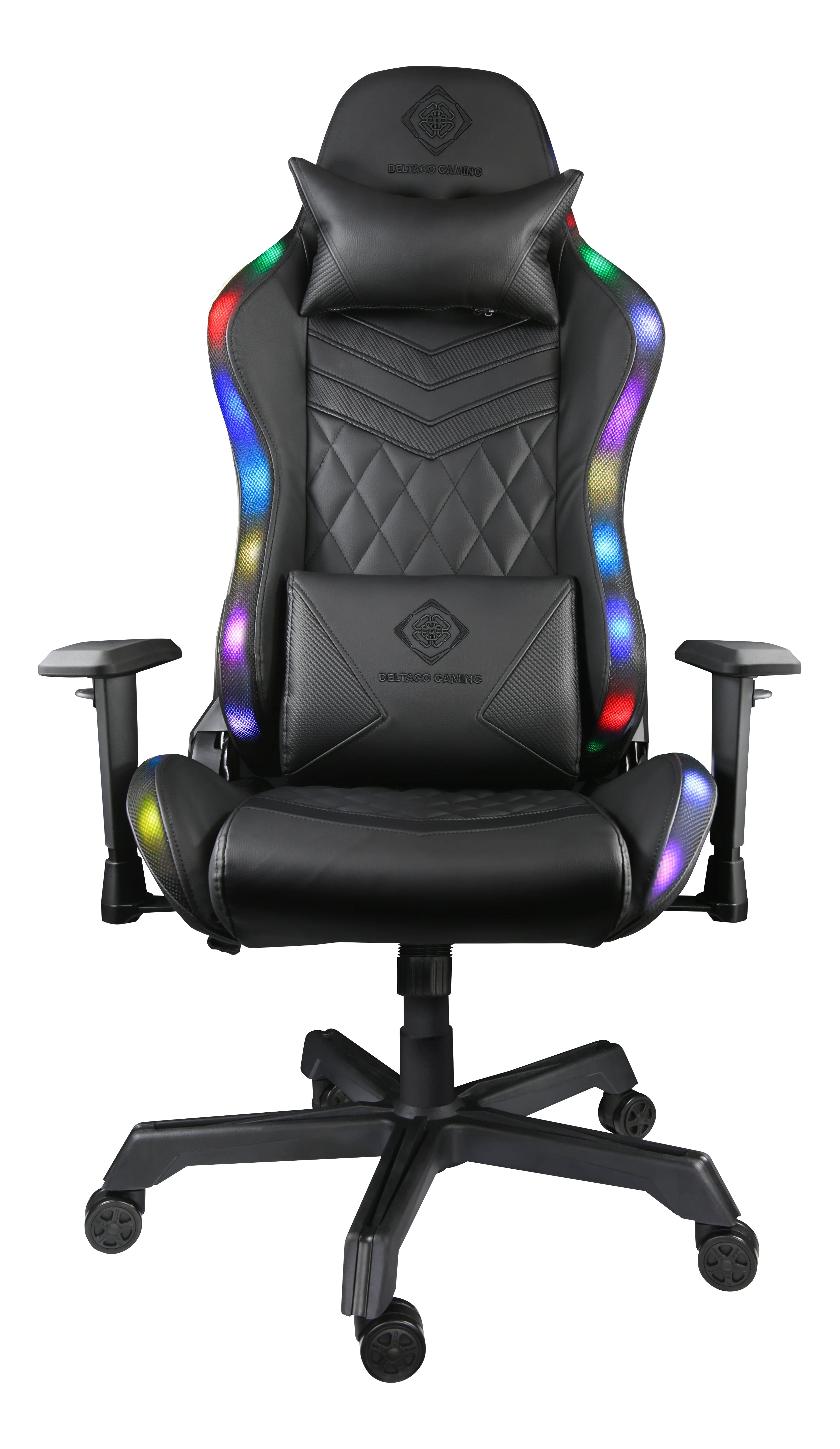 Deltaco Gaming Silla De Gaming Rgb Pch90 Silla Gamer Con Reposabrazos