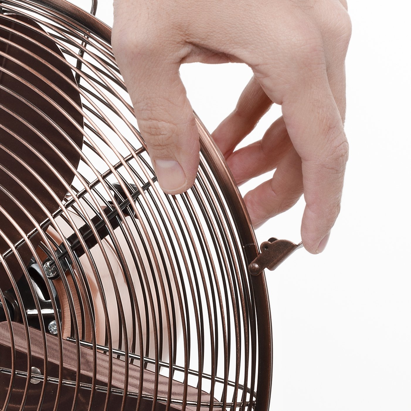 Ventilador Tristar Ve-5970 De Mesa Retro, Cobre
