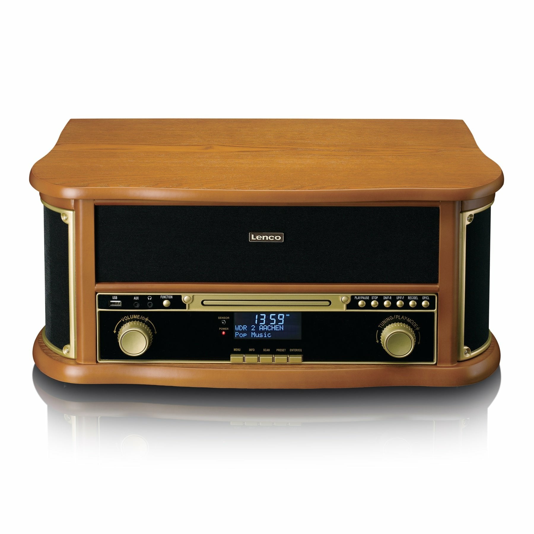 Lenco Tcd-2571 Wood