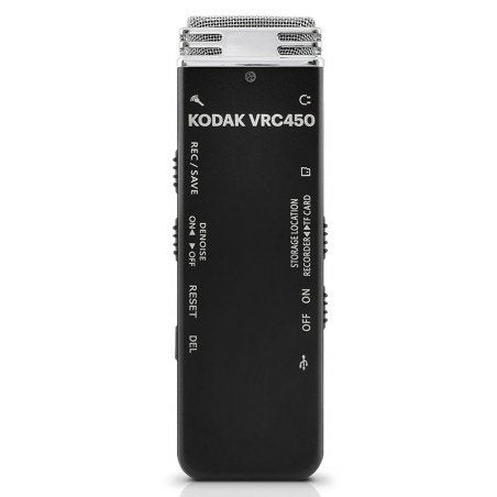 Kodak Vrc450 Black Grabadora De Voz Digital 8gb