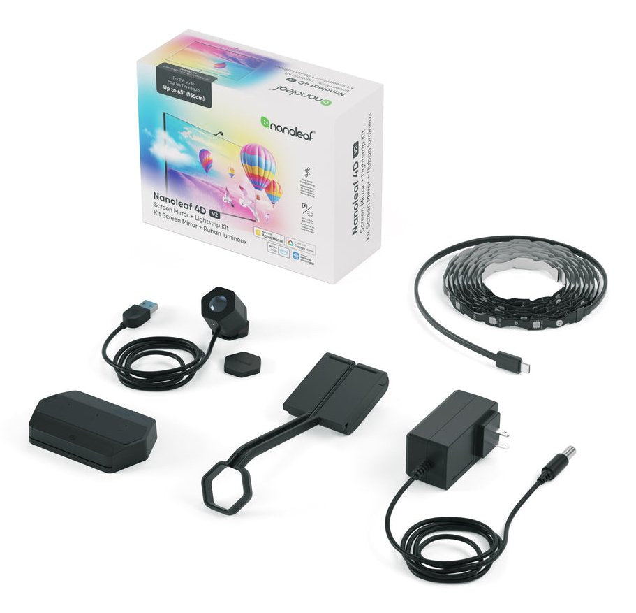 Nanoleaf 4d V2 Screen Mirror + Light Strip Kit, Leuchtmittel
