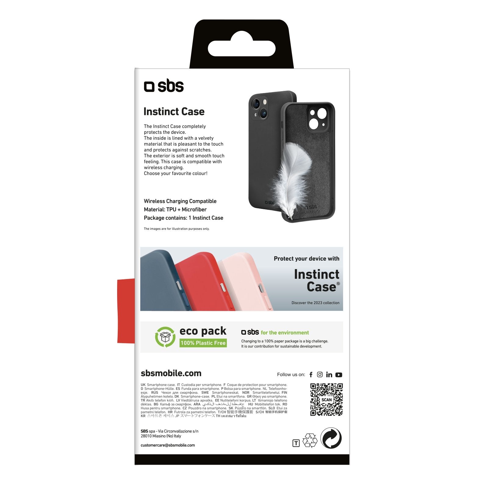 EAN 8018417449338 - SBS TEINSTIP1567K funda para teléfono móvil 17 cm (6.7") Negro imagen 2