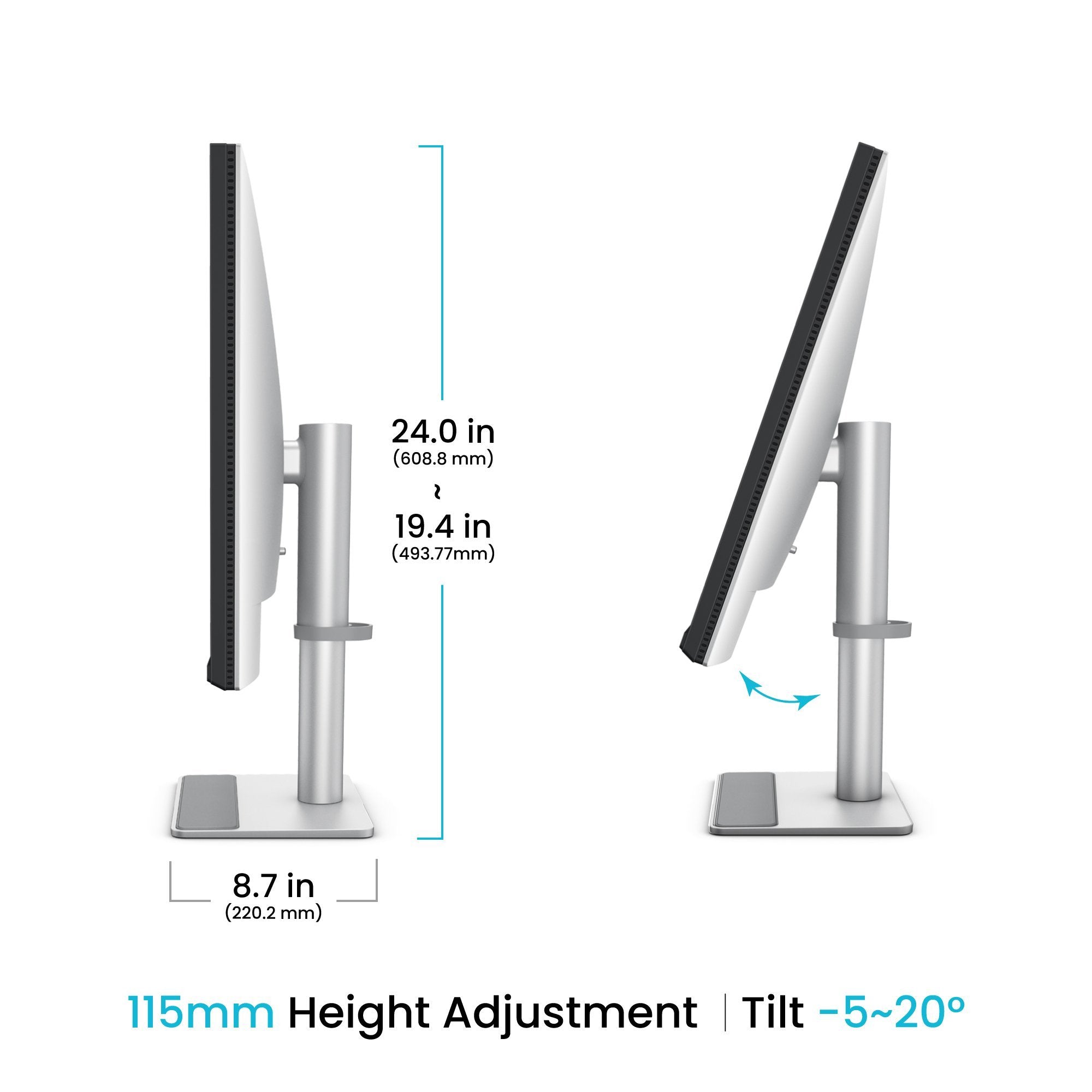 Monitor Gráfico Benq Ma320u, Monitor Led 31,5", Plateado/Negro, Ultrahd/4k, Ips, Usb-C 9h.Lmxlb.Qbe