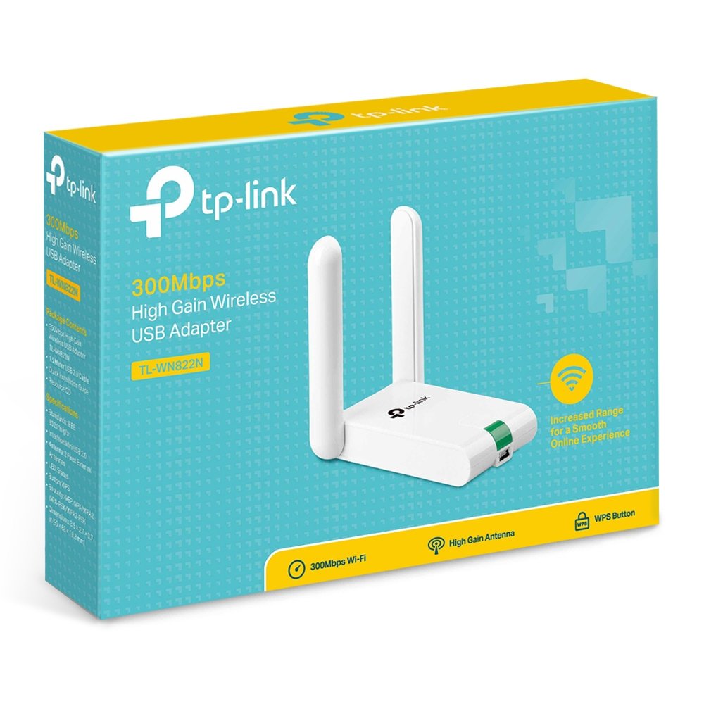 Tp-Link Tl-Wn822n Adaptador Usb Wifi 802.11n 300mbps