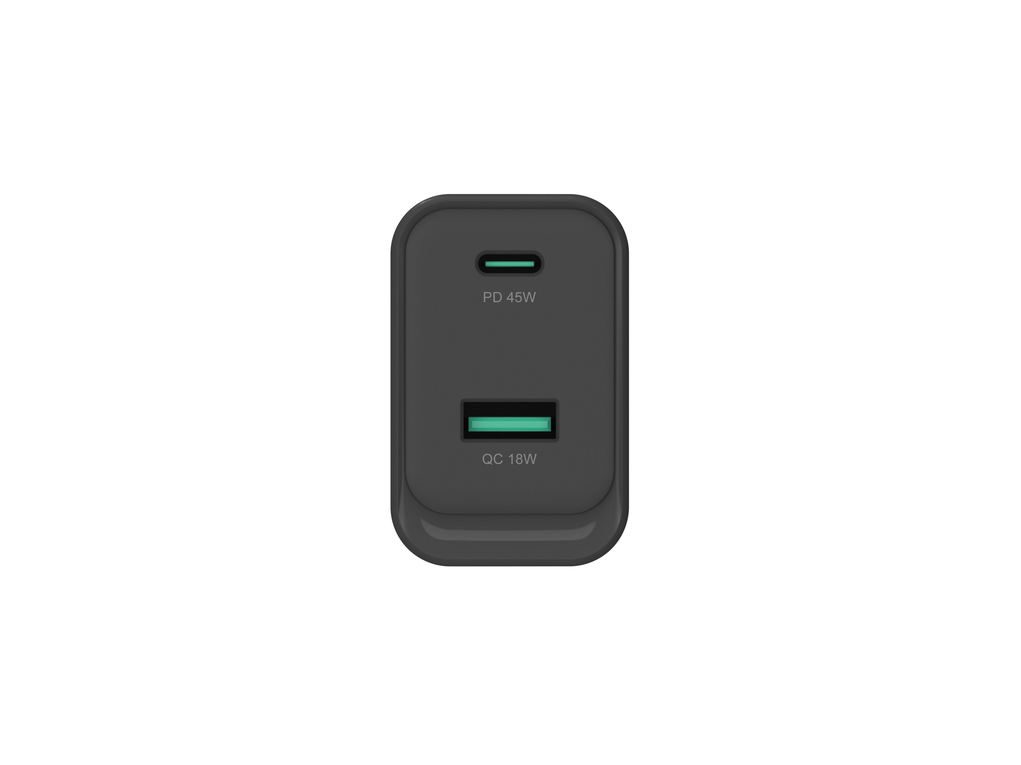 Conceptronic Cargador 2port Gan Usb-C -A 45wpd3.0 Pps Sw