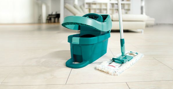EAN 4006501550453 - Leifheit 55045 fregona Húmedo Microfibra Azul, Verde imagen 13