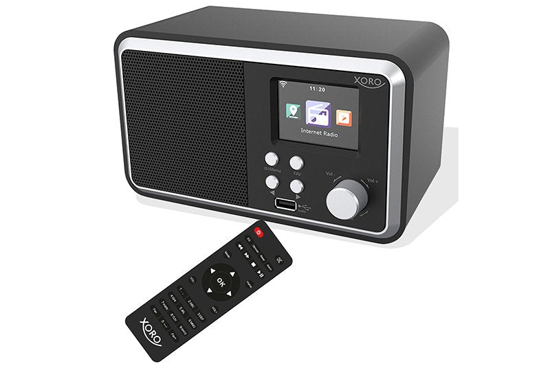 Xoro Dab 300 Ir, Internet Radio, Dab+,Bt,Usb,Upnp, Blanco