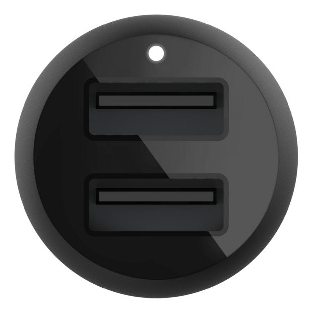 Cargador Para Coche Belkin Ccb001btbk Doble Usb-A 24w (12w X2) Color Negro