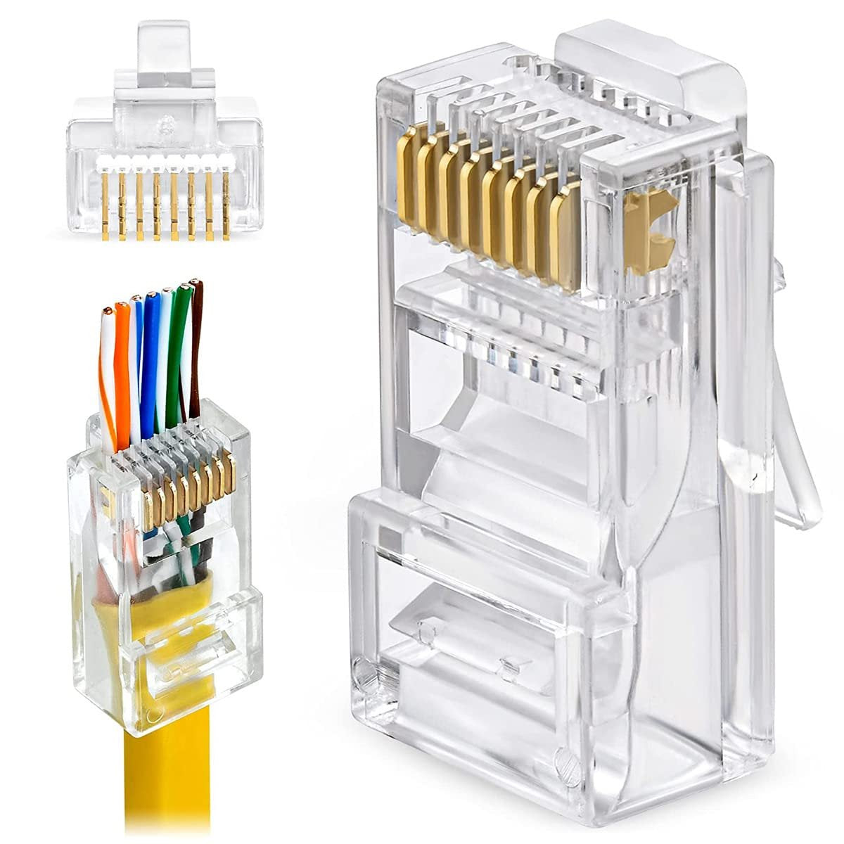 Equip Meckersatz Cat6 Rj45 Utp Ungeschirmt 100mk Transpare