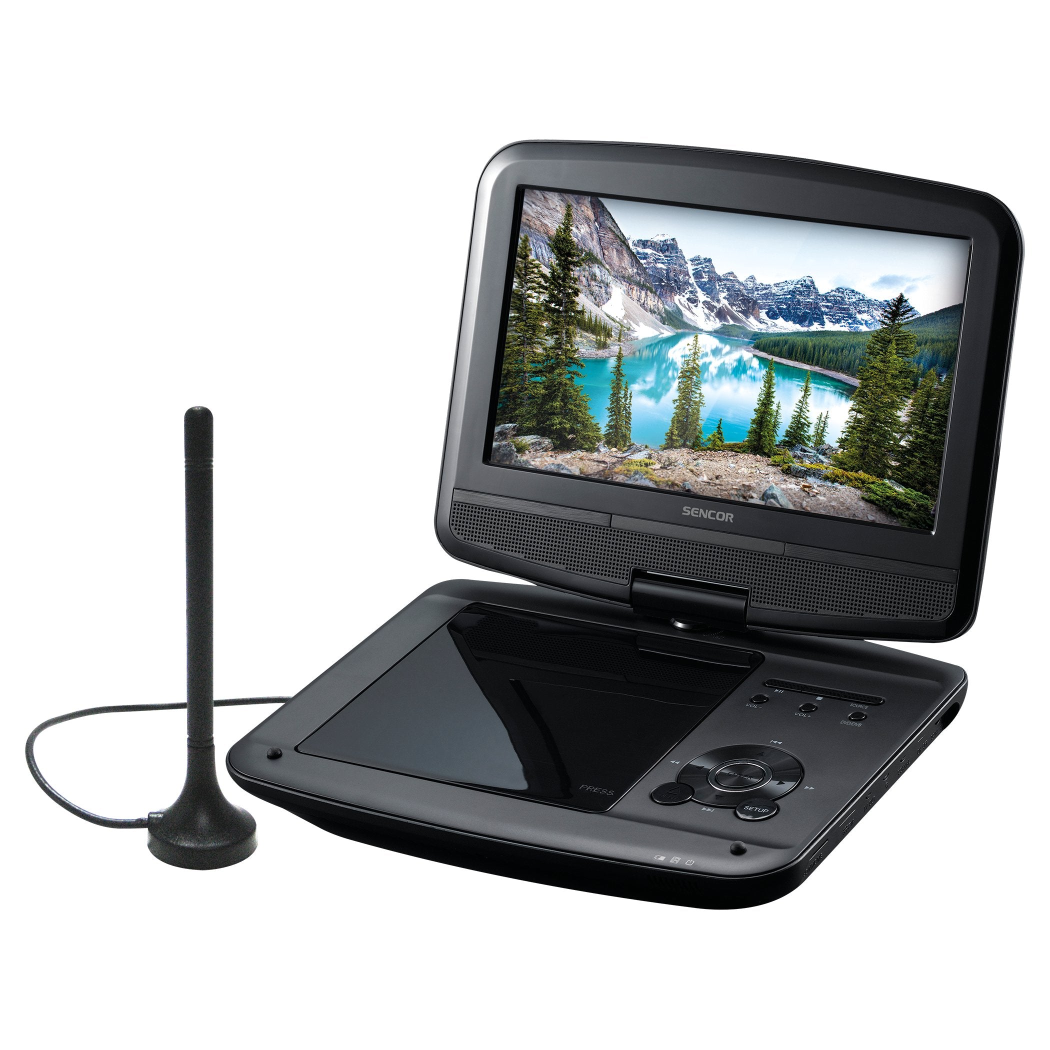 EAN 8590669246663 - Sencor SPV 7926T reproductor de dvd/bluray portátiles Reproductor de DVD portátil Convertible 22,9 cm (9" imagen 1