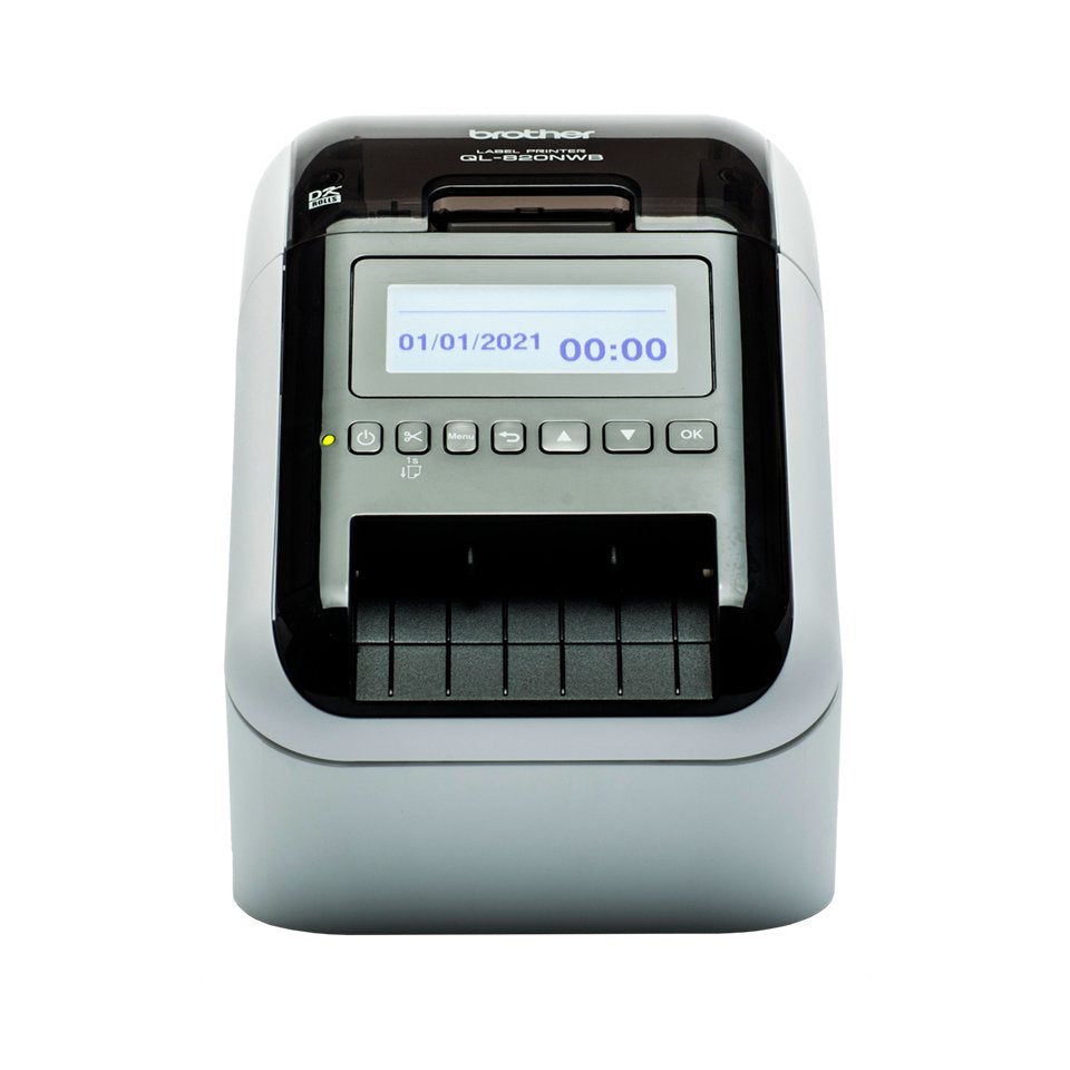 EAN 4977766827171 - Brother QL-820NWBCVM impresora de etiquetas Térmica directa Color 300 x 600 DPI 176 mm/s Inalámbrico y al imagen 1