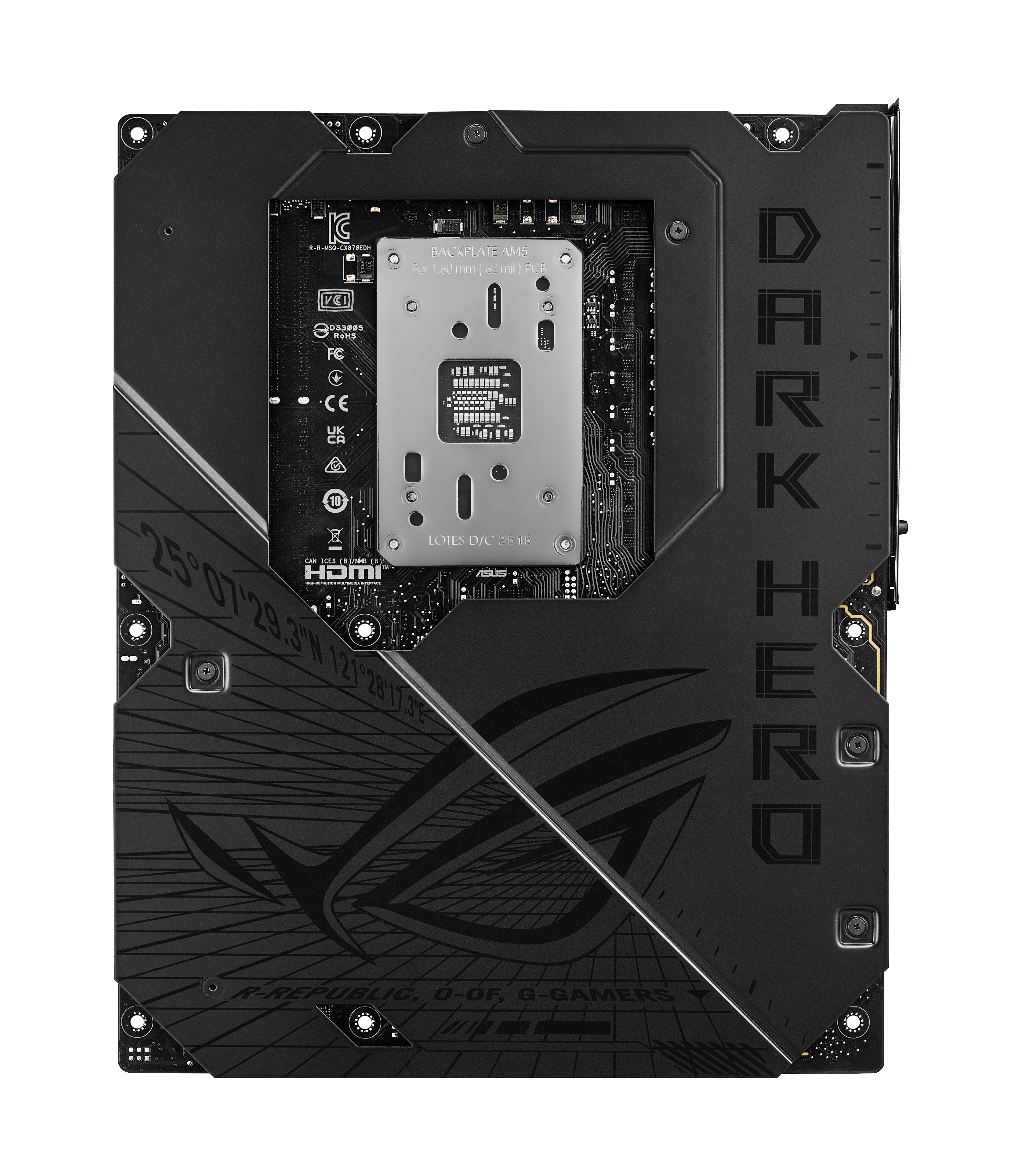 EAN 4711636398671 - ASUS ROG CROSSHAIR X870E DARK HERO AMD X870E Zócalo AM5 ATX imagen 11
