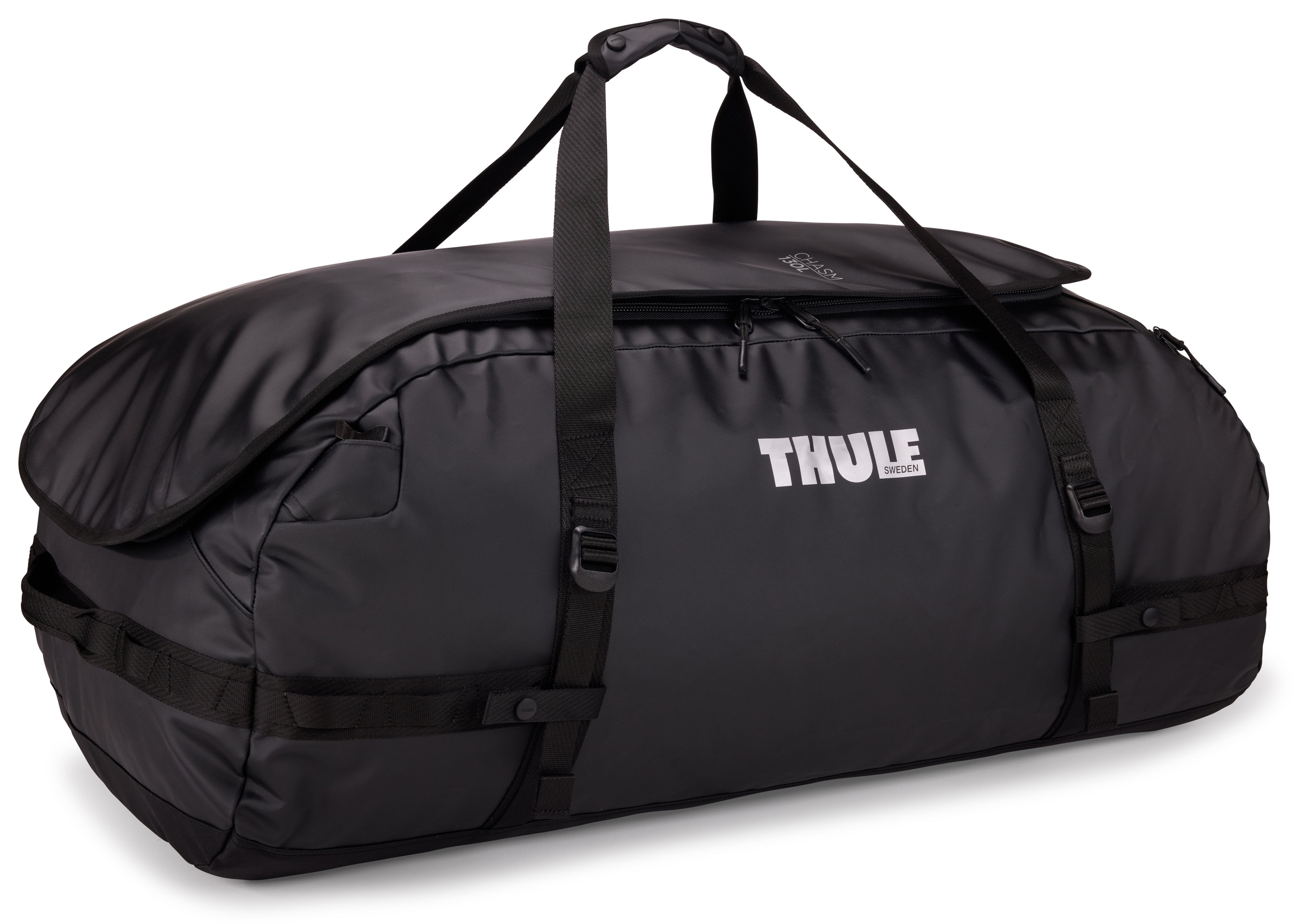 EAN 0085854255318 - Thule Chasm TDSD305 Black bolso de lona 130 L Poliéster Negro imagen 1