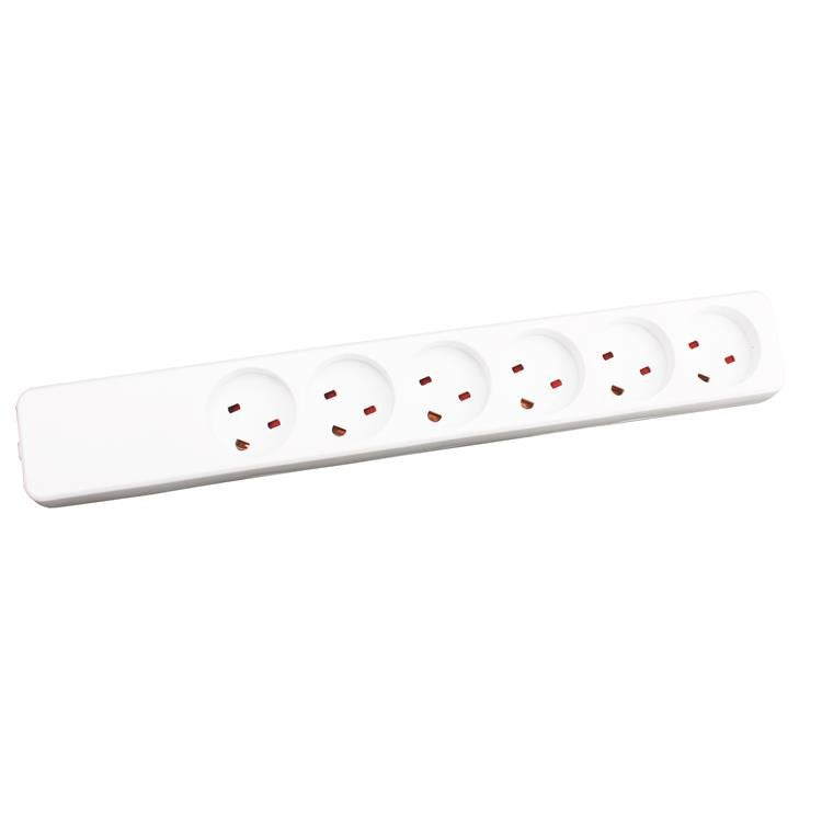 EAN 5714590001181 - Garbot Z66000108-PA01 base múltiple 6 salidas AC Interior Blanco imagen 1