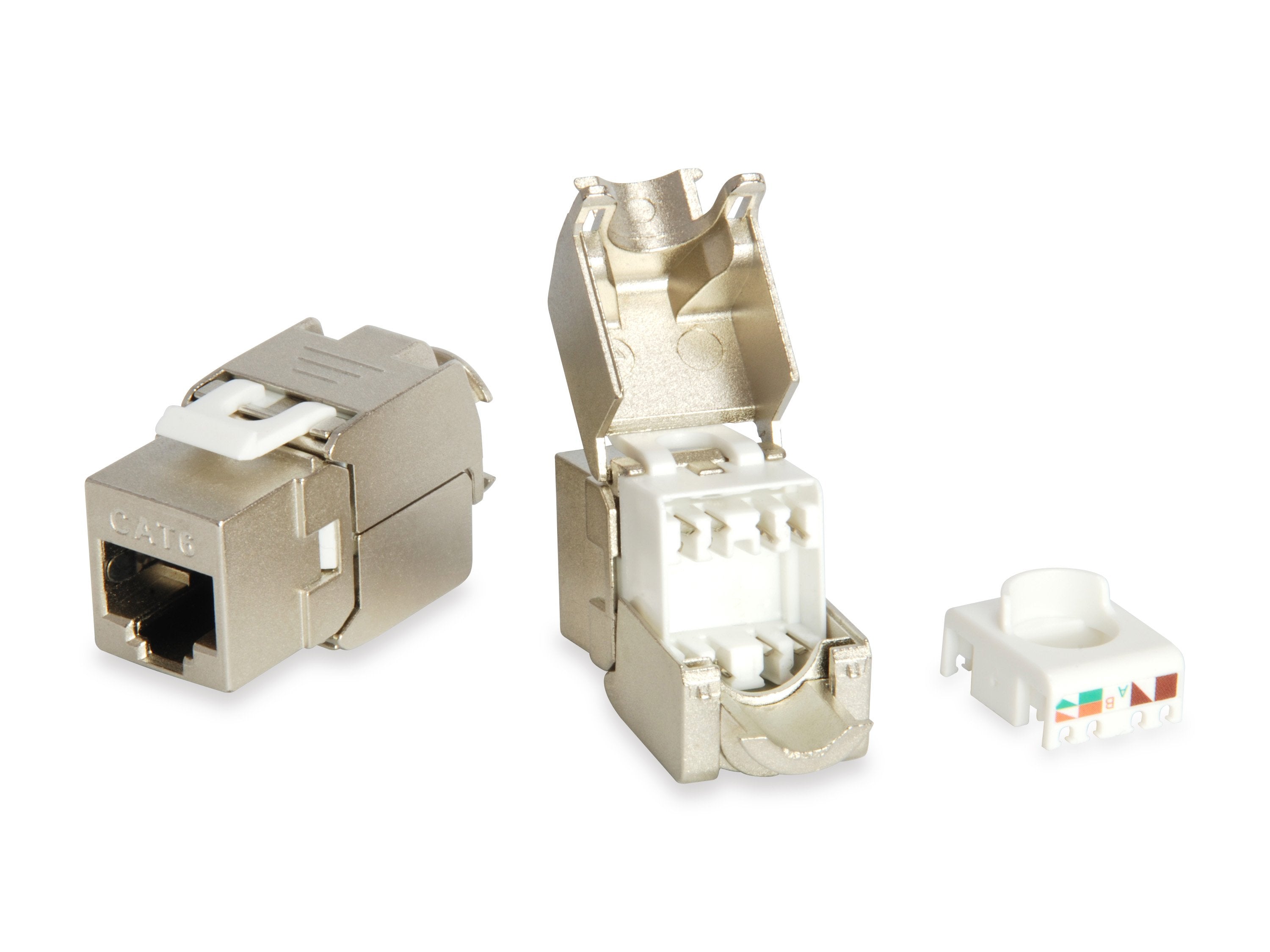 Equip Keymone Jack Blindado Cat.6 Lsa Pack 8 Piezas