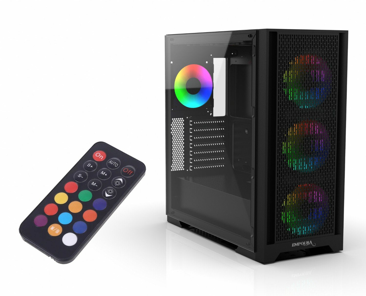 Caja Pc Inca Emg-15xb Midi Tower Negro