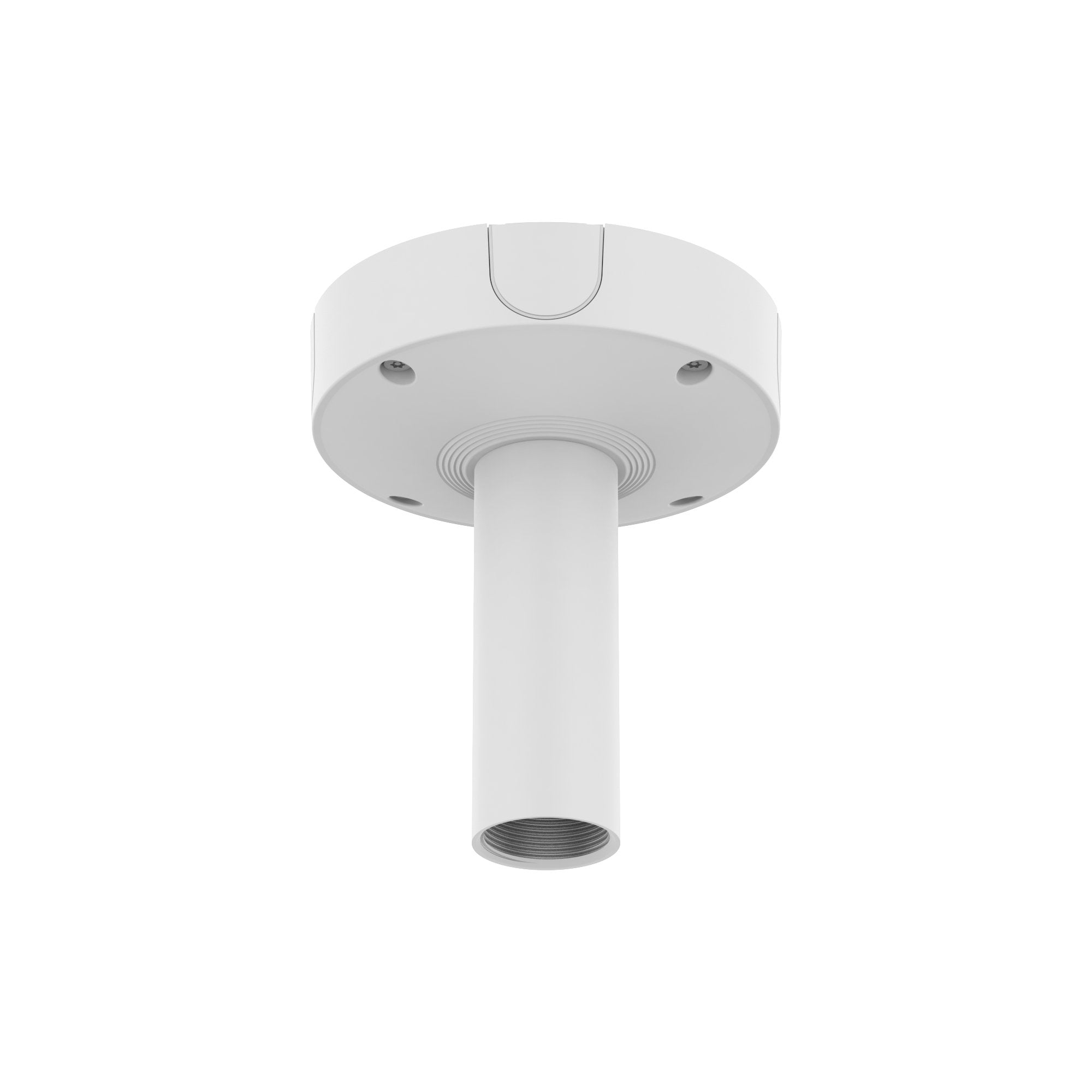 Ceiling Mount, Aluminum, White, Dimensions