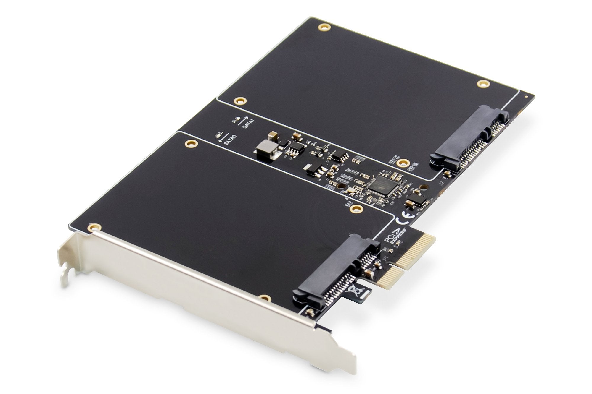 Digitus Ds-33160 Tarjeta Pci-E Raid 2x Sata Iii Ssd/Hdd Pcie 2.0 2.5' Hdd/Ssd