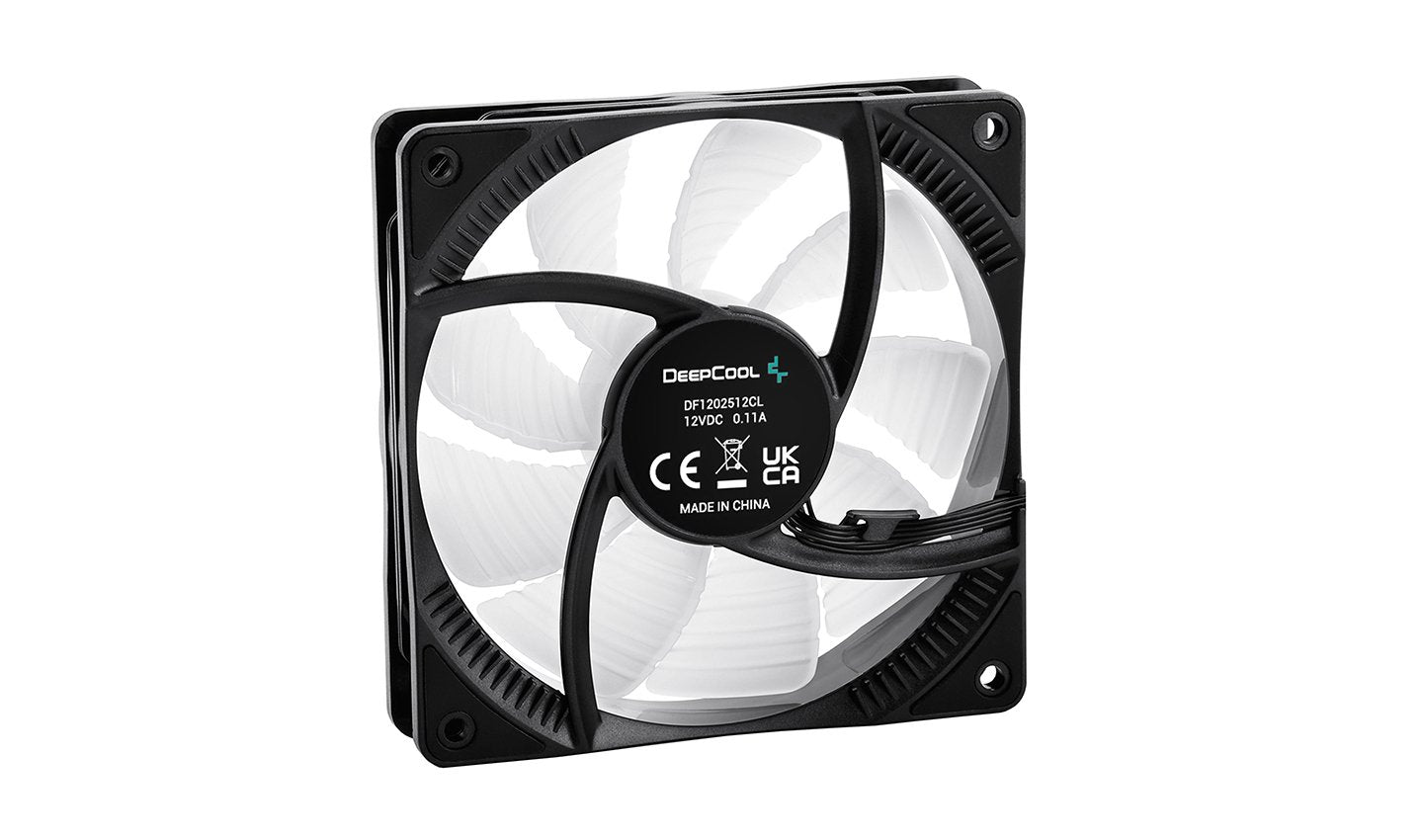 Deepcool Fans 120mm Rf 120 Rgb Black And White