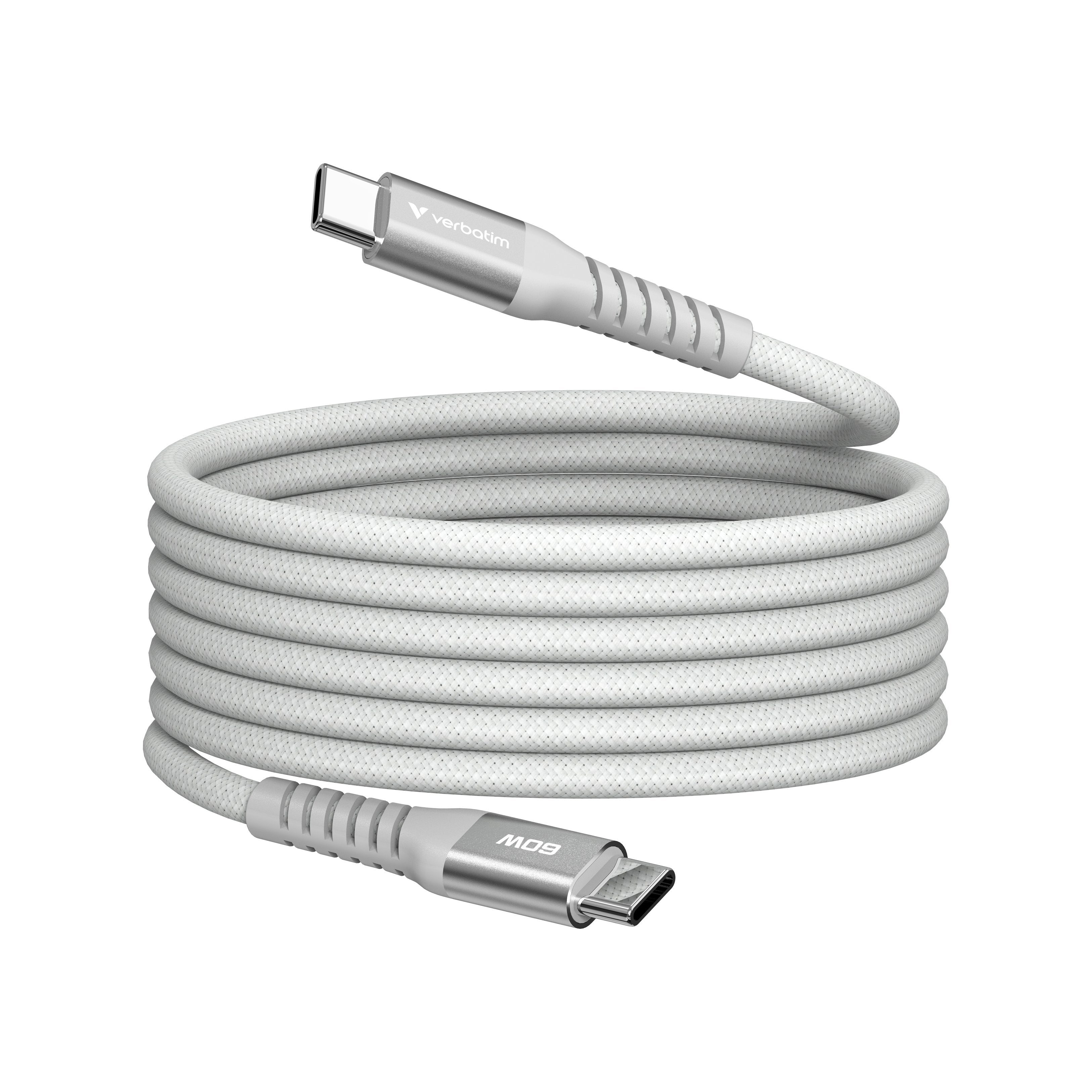 EAN 23942318507 - Verbatim 31850 cable USB USB 2.0 1,2 m USB C 0,48 Gbit/s 60 W Gris imagen 1
