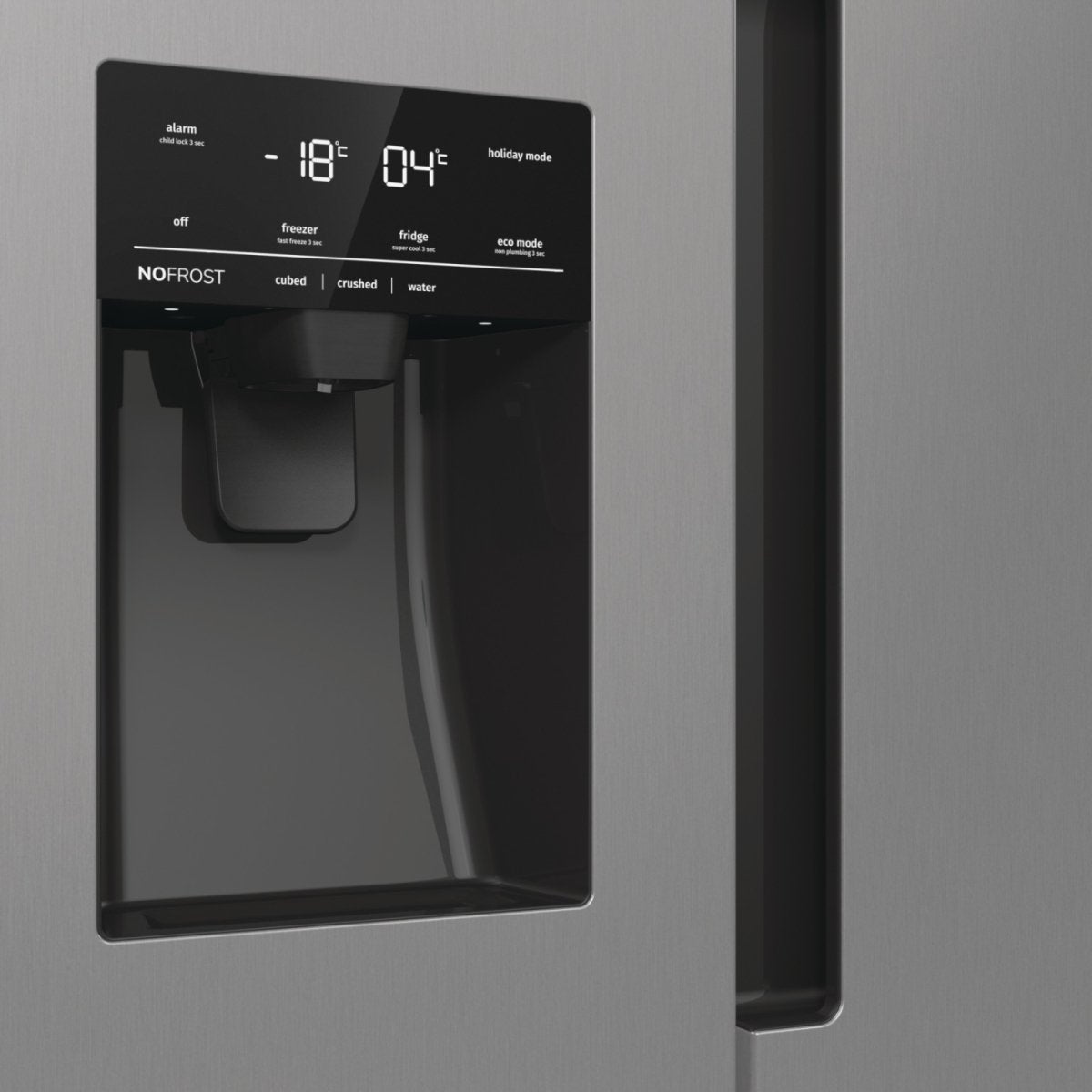EAN 3838782837012 - Gorenje NRR9185ESXL nevera puerta lado a lado Independiente 566 L Gris imagen 10
