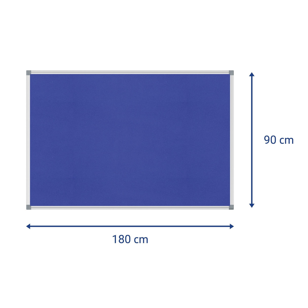 EAN 4002390065047 - MAUL 6445035 tablón de anuncio Tablón de anuncios fijo Azul Textil imagen 2