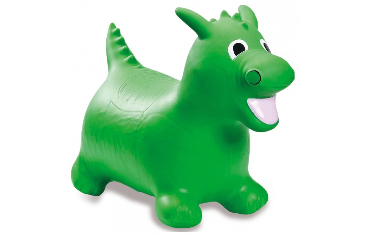 Jamara Hüpftier Drache Verde Con Pumpe