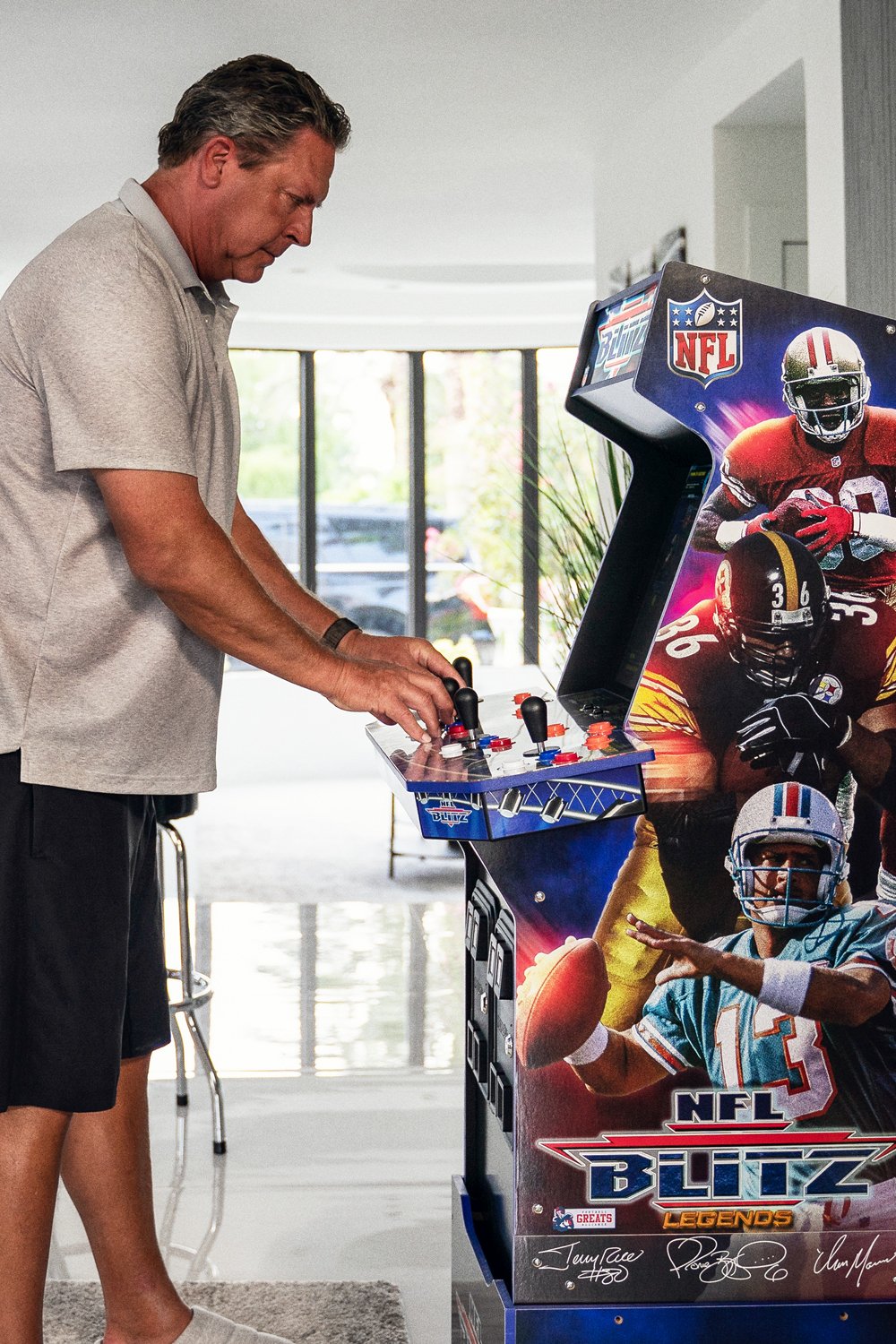 EAN 1220000277083 - Arcade1Up NFL Blitz Legends Arcade Game imagen 14