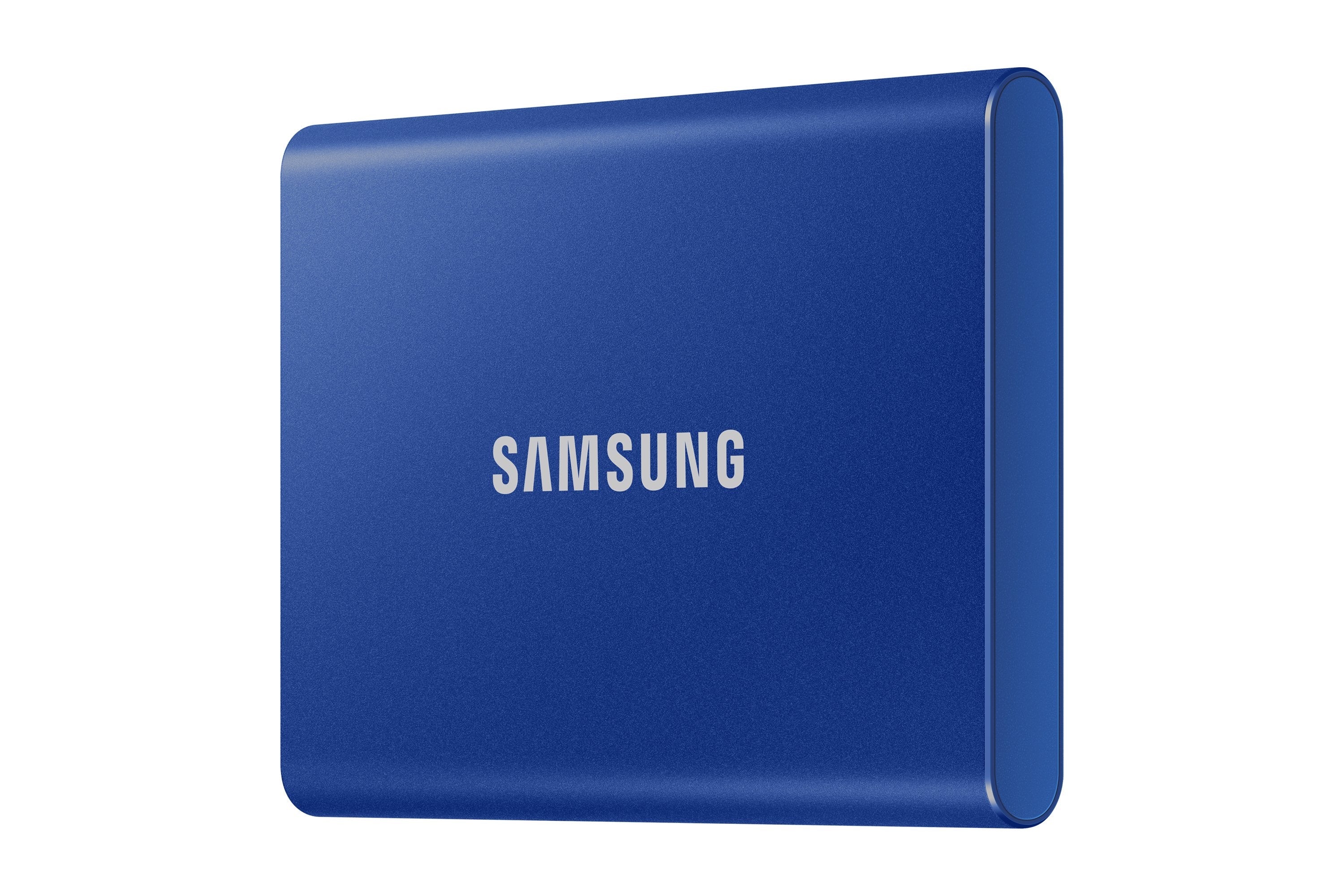 Disco Externo Ssd Samsung 500gb Portable T7 Usb3.2 Gen.2 Indigo Blue Extern Kit