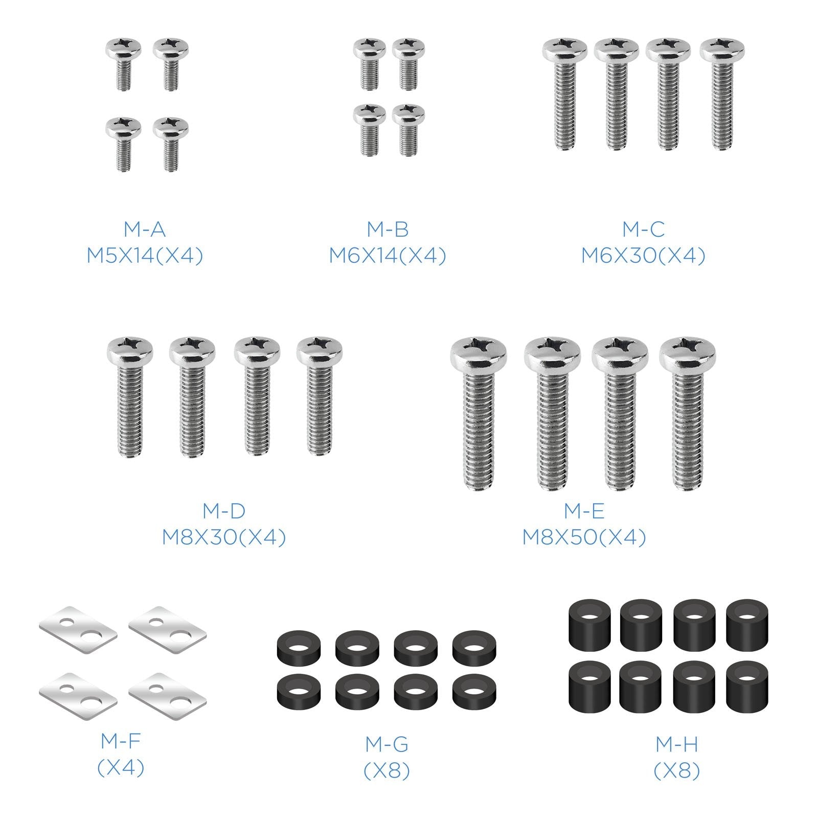 Tooq Soporte De Pared Con Doble Brazo Articulado Para Tv De 60"-100" - Giratorio E Inclinable - Peso Max 80kg - Vesa