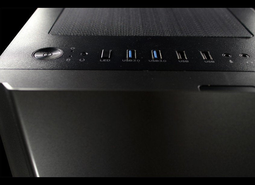 Caja Pc Droxio Gaming Burner Lat. Cristal Templad