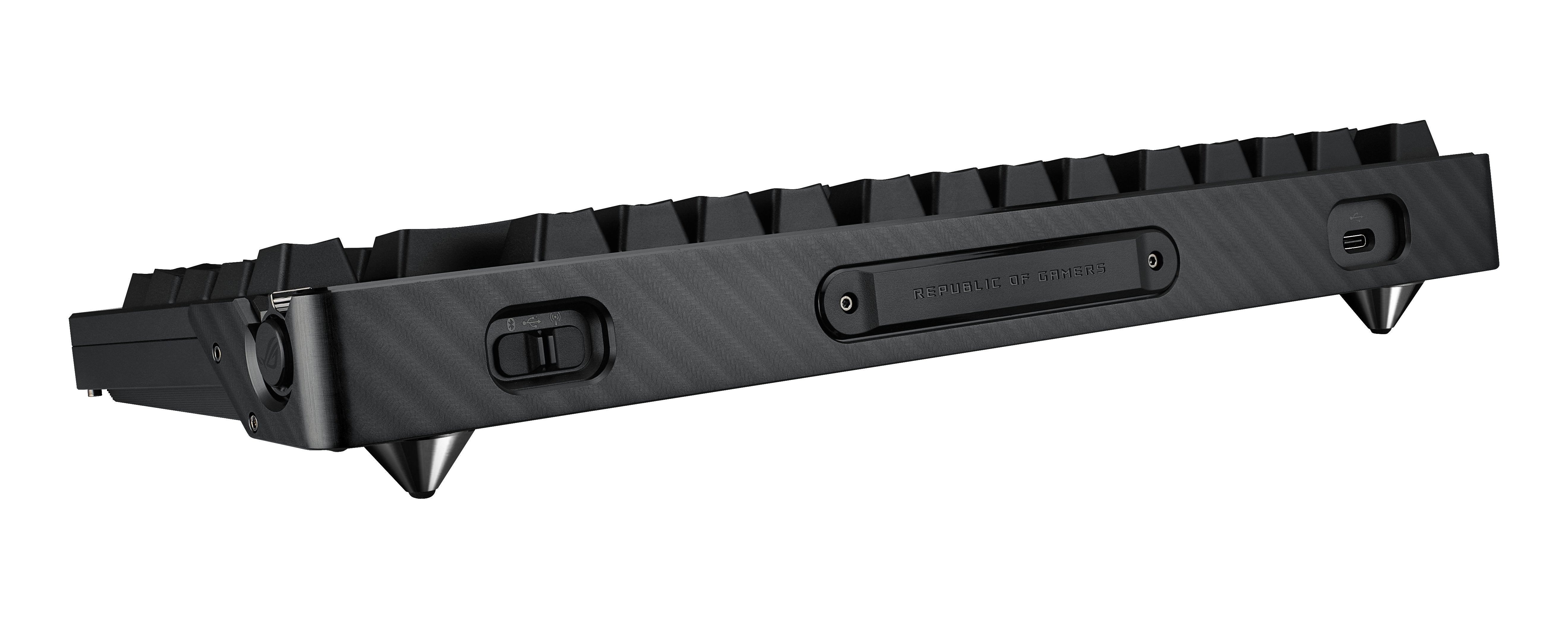EAN 4711387599747 - ASUS ROG Azoth Extreme teclado Juego USB + RF Wireless + Bluetooth QWERTZ Negro imagen 7