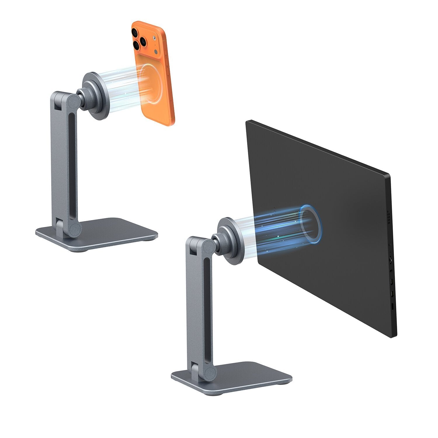 4smarts Magnetische Tablet / Smartphone Halterung Ergopro Desk Stand, Gris
