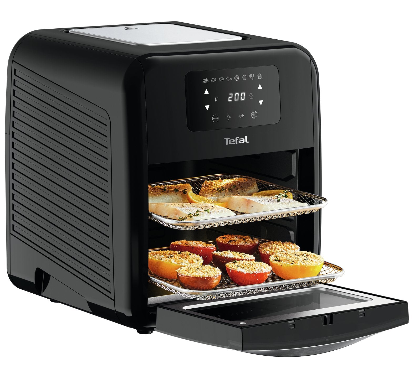 EAN 3045380019645 - Tefal Easy Fry FW5018 Sencillo 11 L Independiente 2000 W Freidora de aire caliente Negro imagen 6