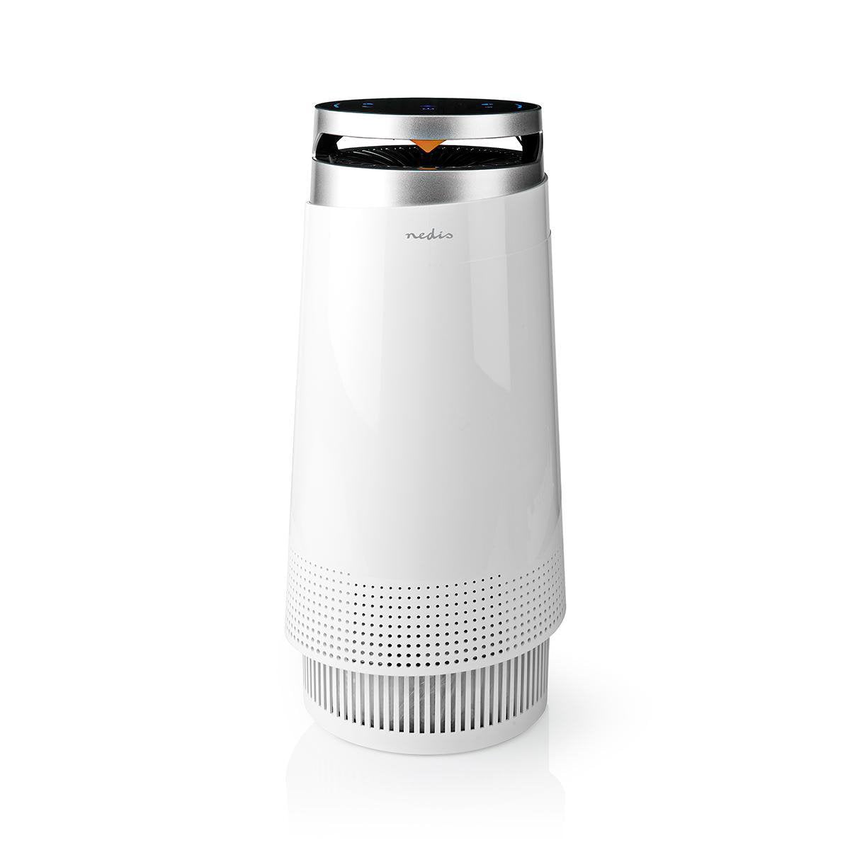 EAN 5412810319565 - Nedis AIPU100CWT purificador de aire 20 m² 50 dB 35 W Negro, Blanco imagen 1