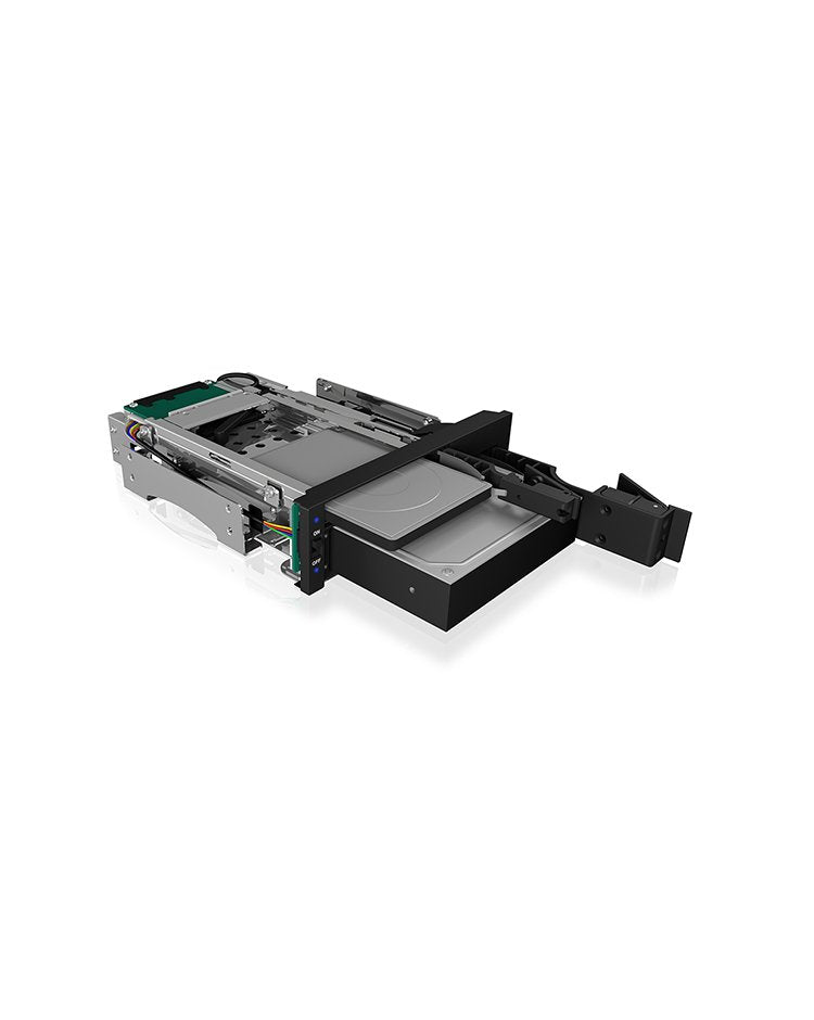 EAN 4250078169628 - ICY BOX IB-173SSK 13,3 cm (5.25") Bandeja para disco duro Negro imagen 2