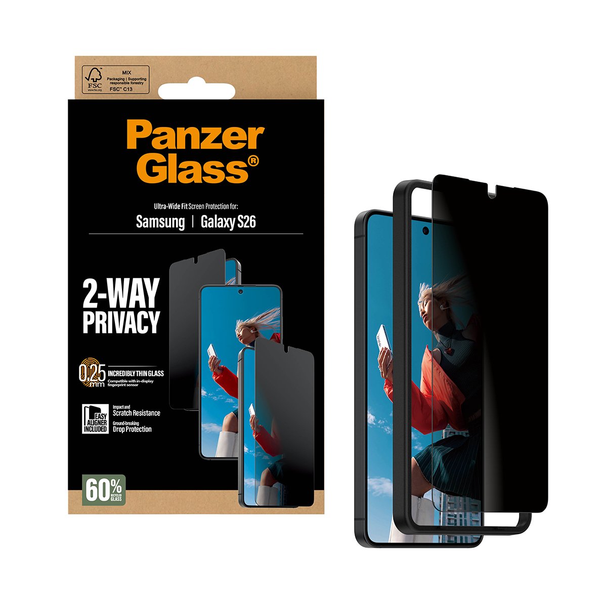 Panzerglass Privacy Screen Pr. Samsung S26