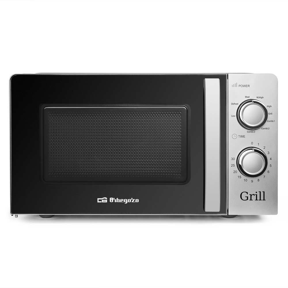 EAN 8435568400818 - Orbegozo MIG 2138 microondas Negro, Acero inoxidable Microondas con grill Encimera 20 L 700 W imagen 2