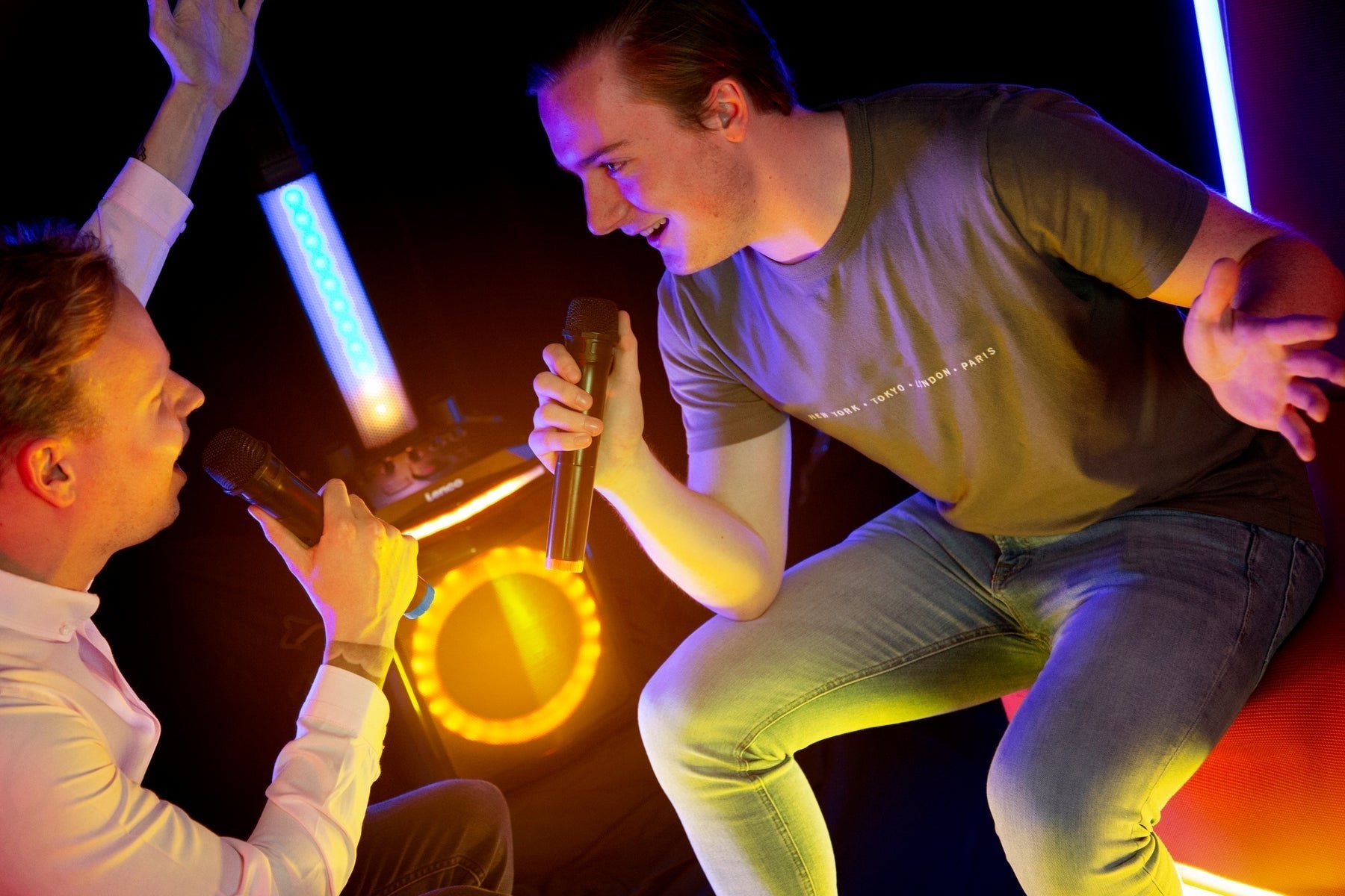 Micrófonos Lenco Mcw-020bk